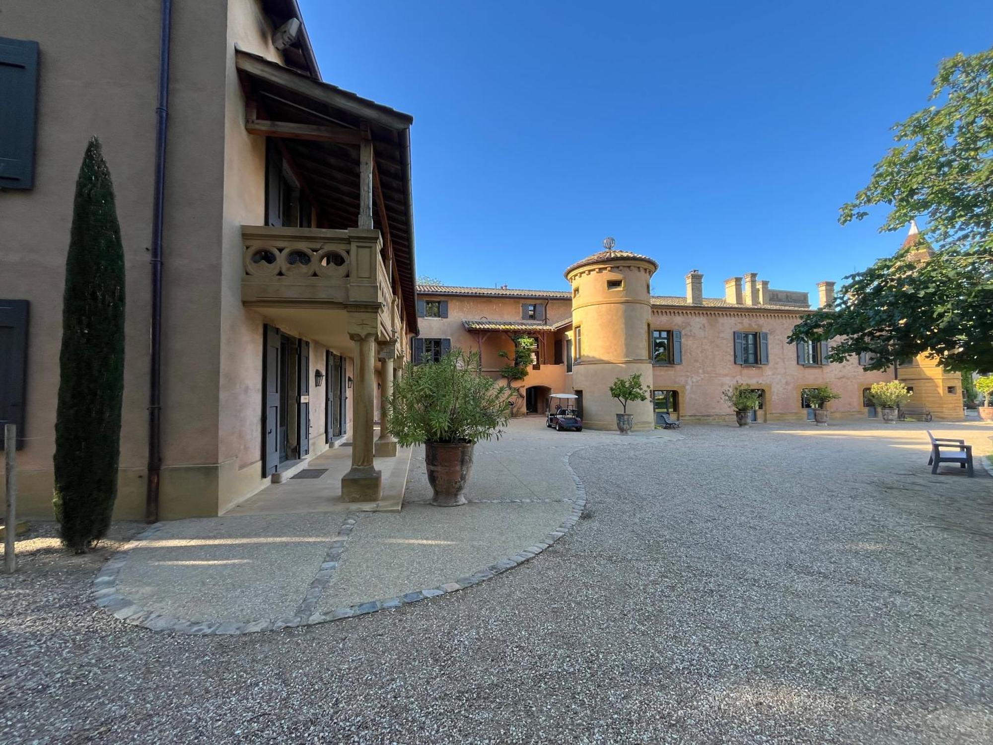 Chateau De Briante Saint-Lager Esterno foto